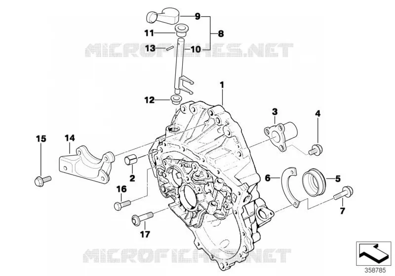 GS5-65BH cloche dembrayage/pièces amov. MINI MINI ONE 2002 One 1.4i N One 1.4i