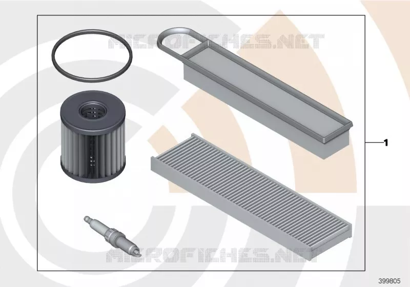 Kit service Inspection II MINI MINI ONE 2010 One 55kW N One 55kW