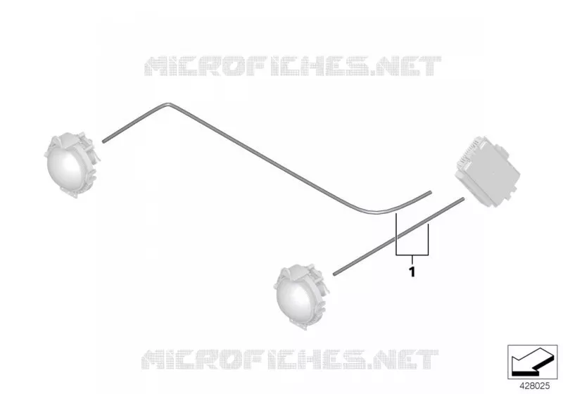 LED Phares antibrouillard MINI MINI COOPER D 2013 Cooper D 2.0 N Cooper D 2.0