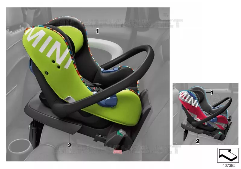 MINI Baby Seat 0+ MINI MINI ONE FIRST 2017 One First N One First