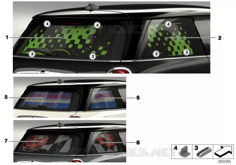 Pare-soleil repliable MINI MINI COOPER S 2018 Cooper S N Cooper S