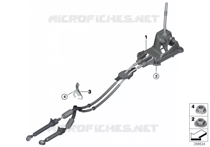 Pièces de commande de vitesses MINI MINI ONE 2017 One N One
