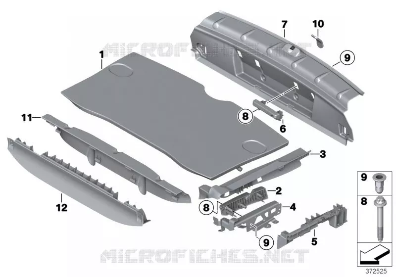 Post-équip. plancher chargement plat MINI MINI ONE D 2010 One D N One D