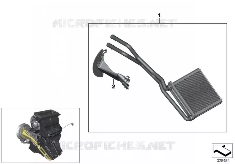 Radiateur de chauffage MINI MINI COOPER SD 2015 Cooper SD ALL4 N Cooper SD ALL4