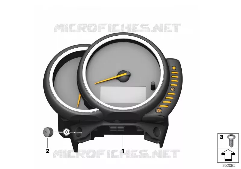 Tableau de bord MINI MINI COOPER SD 2017 Cooper SD ALL4 N Cooper SD ALL4