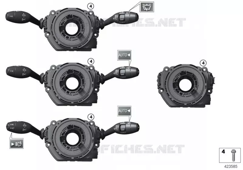 Unité interrupteurs colonne de direction MINI MINI COOPER 2017 Cooper N Cooper