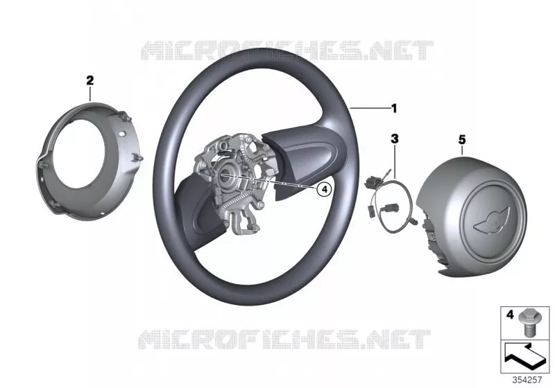 Volant airbag MINI MINI COOPER 2016 Cooper N Cooper