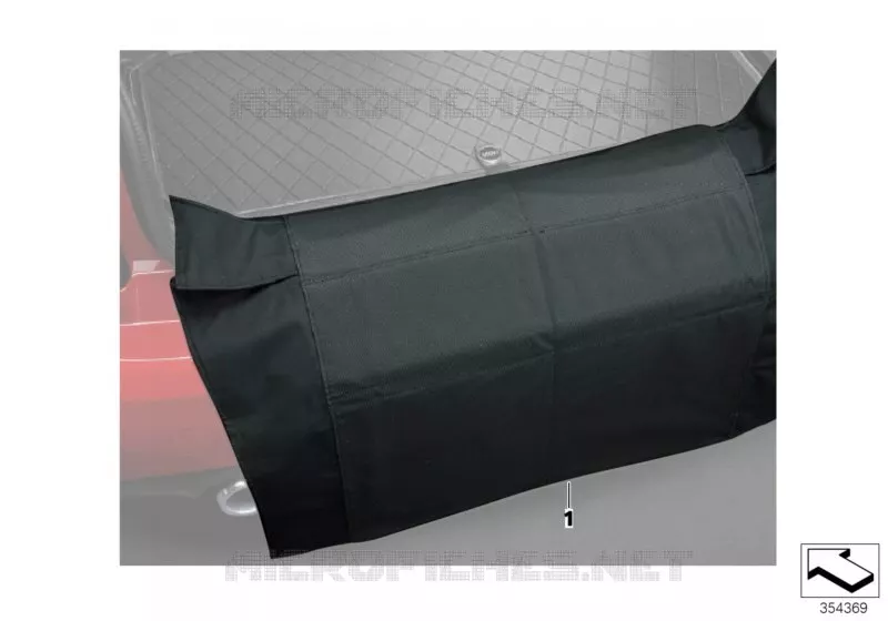 tapis de protection seuil de chargement MINI MINI ONE FIRST 2016 One First N One First