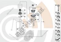 Kit de réparation palier support pour MINI Cooper S de 2010