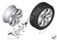 MINI AL roue Imprint Spoke 530   17