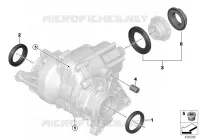 Pièces détachées boîte de transfert PTO Boîte de transfert / boîte électrique COOPER mini-voiture 2018 Cooper ALL4 71764