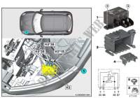 Relais électroventilateur K5 pour Mini Cooper de 2014