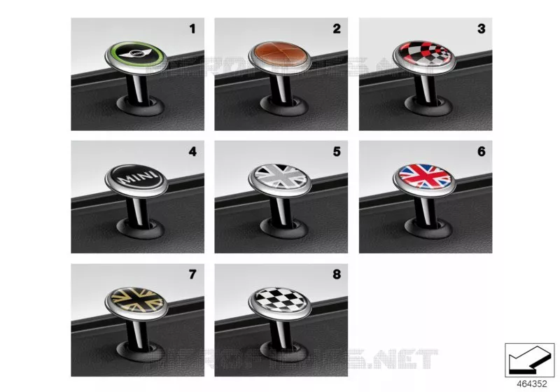 Accessoires et équipements ultérieurs MINI MINI ONE FIRST 2013 One First N One First