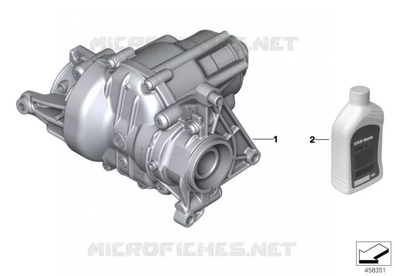 Boîte de transfert PTO MINI MINI COOPER SD 2016 Cooper SD ALL4 N Cooper SD ALL4