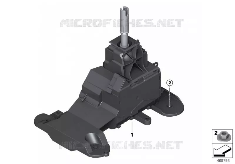 Boîtier de sélection sélecteur rapports MINI MINI ONE 2017 One N One