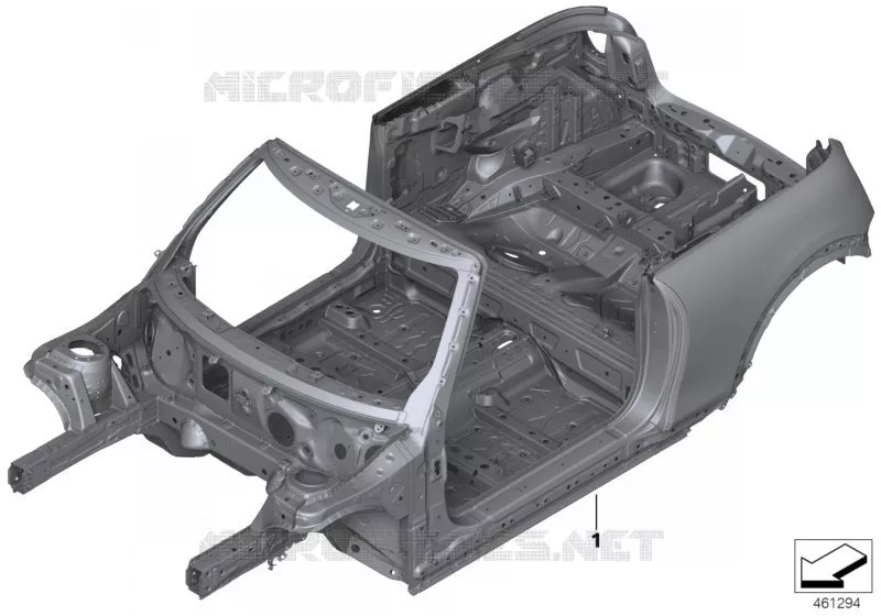 Caisse de carrosserie MINI MINI COOPER D 2015 Cooper D N Cooper D