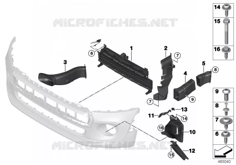 Conduits dair MINI MINI COOPER D 2014 Cooper D N Cooper D
