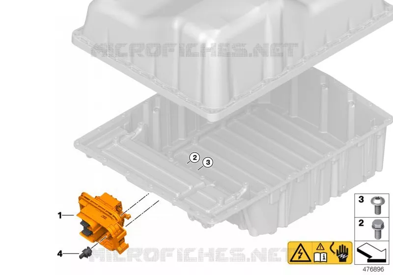 Connecteur accumulateur haute tension MINI MINI COOPER SE 2015 Cooper SE ALL4 N Cooper SE ALL4