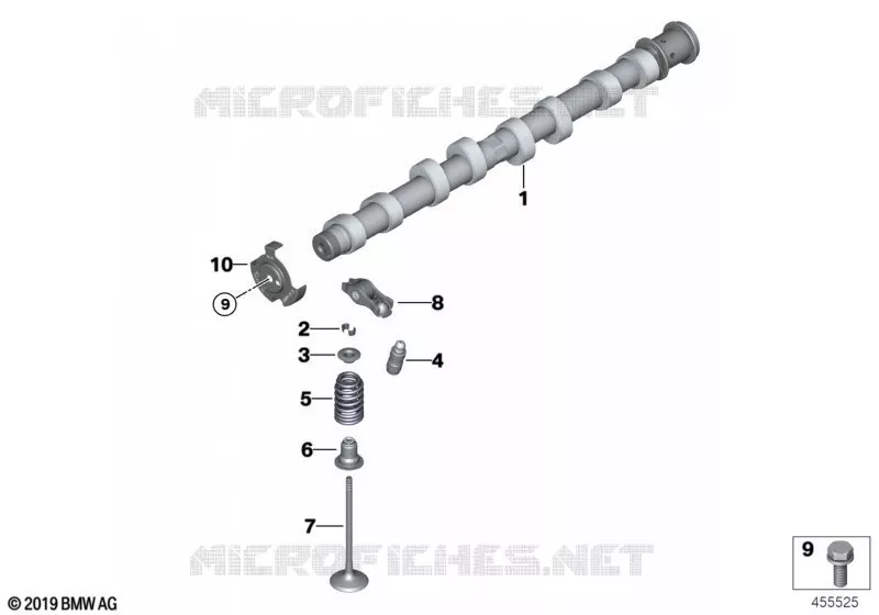 Distribution, arbre à cames, admission MINI MINI COOPER S 2016 Cooper S ALL4 N Cooper S ALL4