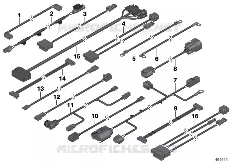 Divers faisceaux additionnels MINI MINI ONE 2009 One 55kW N One 55kW