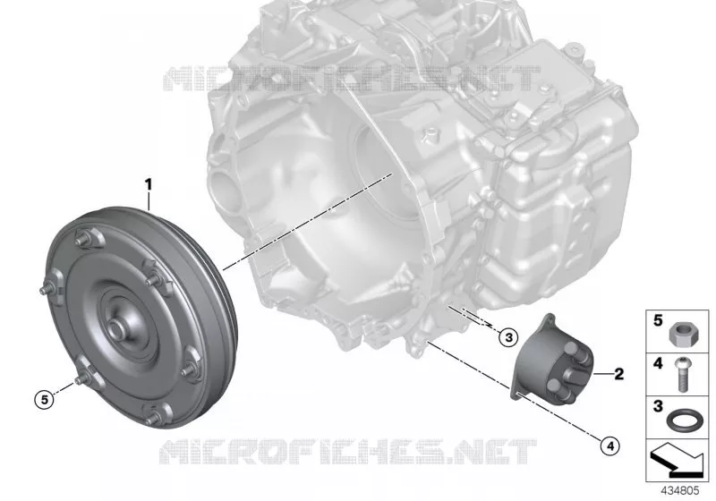 GA6F21AW convert. couple/radiat. huile MINI MINI COOPER 2013 Cooper N Cooper