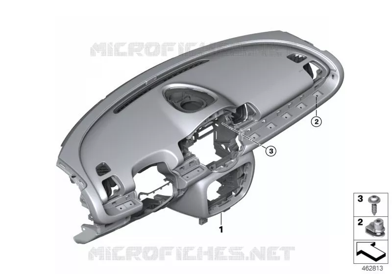 Habillage tableau de bord MINI MINI COOPER SD 2018 Cooper SD N Cooper SD