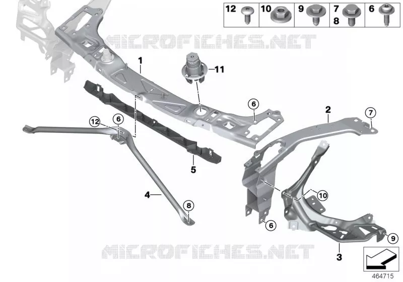 Panneau avant MINI MINI ONE 2013 One N One