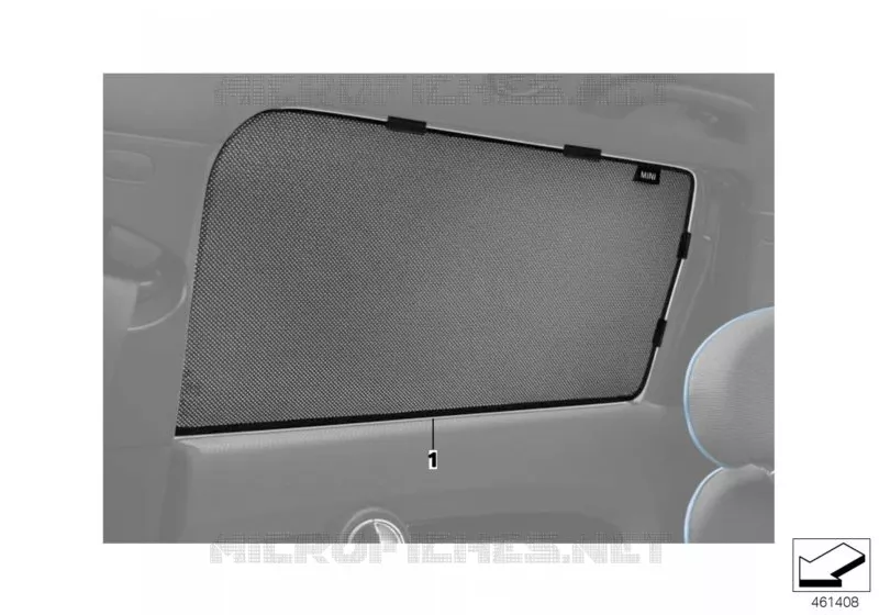 Pare-soleil repliable MINI MINI COOPER SD 2018 Cooper SD N Cooper SD