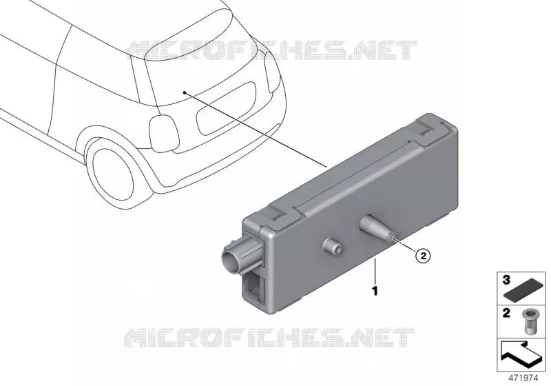 Pièces damplificateur dantenne MINI MINI COOPER 2018 Cooper N Cooper