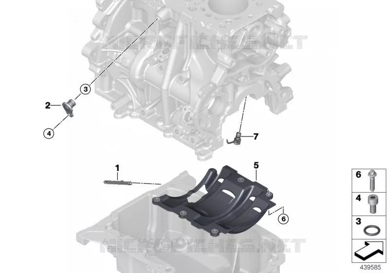 Pièces de bloc-moteur MINI MINI ONE FIRST 2014 One First N One First
