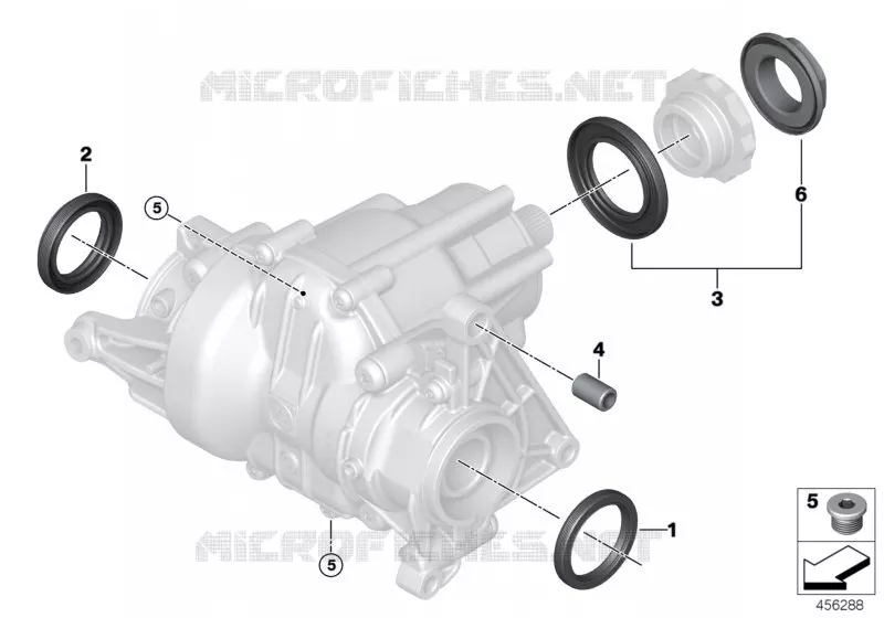 Pièces détachées boîte de transfert PTO MINI MINI COOPER SD 2016 Cooper SD ALL4 N Cooper SD ALL4