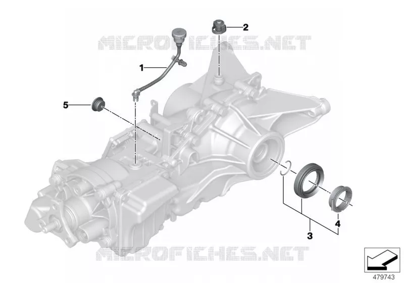 Pièces pour pont arrière MINI MINI COOPER D 2017 Cooper D ALL4 N Cooper D ALL4