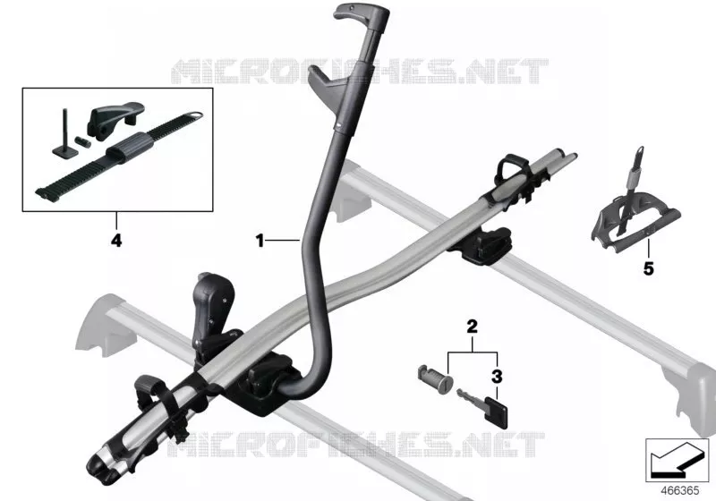 Porte-bicyclette de cyclo-tourisme MINI MINI ONE 2005 One N One