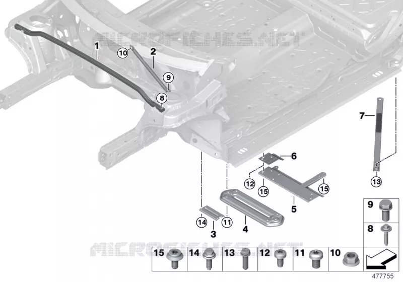 Renforcement carrosserie MINI MINI COOPER SD 2016 Cooper SD N Cooper SD