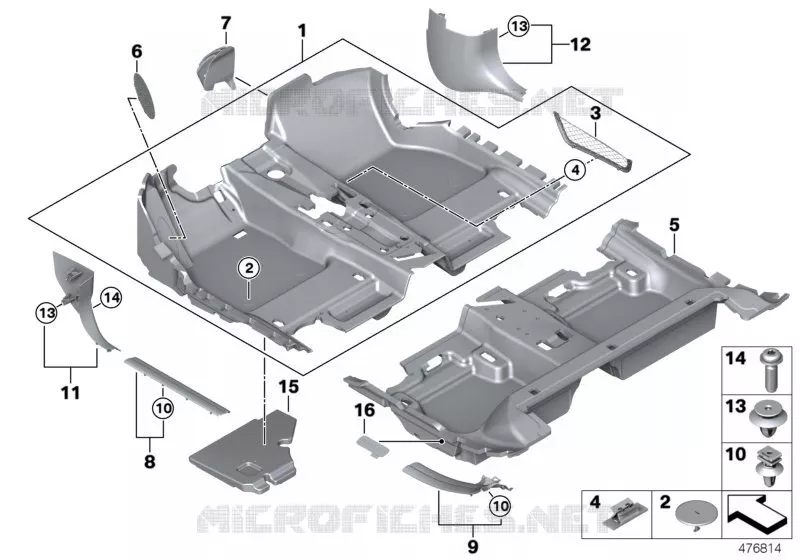 Revetement de SOL MINI MINI COOPER SD 2018 Cooper SD N Cooper SD
