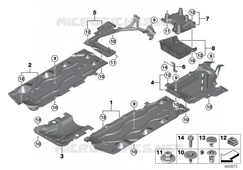 Revêtement de soubassement MINI MINI COOPER SD 2018 Cooper SD N Cooper SD