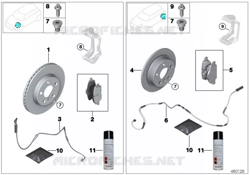 Service freins MINI MINI ONE D 2013 One D N One D