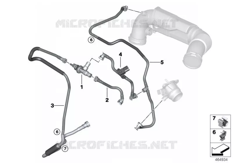 Soupape de ventilation du reservoir MINI MINI COOPER 2016 Cooper N Cooper