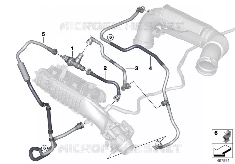 Soupape de ventilation du reservoir MINI MINI COOPER SE 2016 Cooper SE ALL4 N Cooper SE ALL4