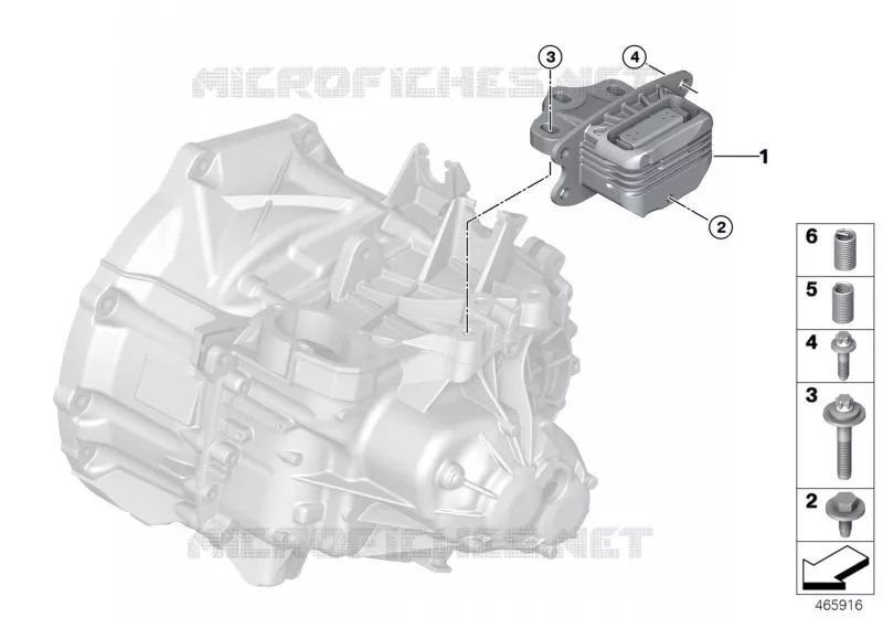 Suspension boîte de vitesses MINI MINI COOPER D 2013 Cooper D N Cooper D