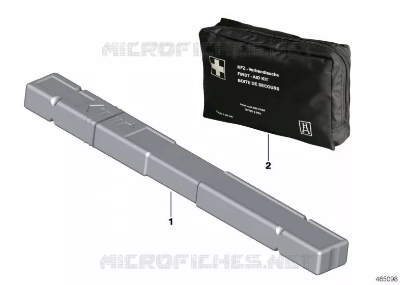 Triangle signalisation/Trousse d secours MINI MINI ONE FIRST 2013 One First N One First