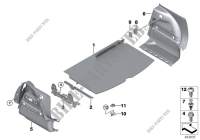 Post équip. plancher chargement plat pour MINI Cooper d de 2006