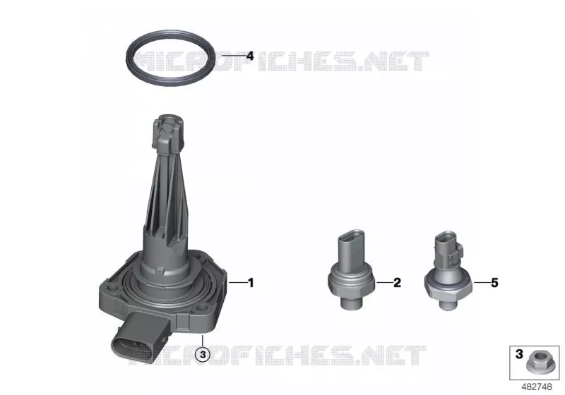 Capteurs du moteur MINI MINI ONE D 2017 One D N One D