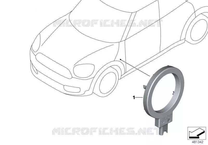 Eclairage prise de courant de charge MINI MINI COOPER SE 2015 Cooper SE ALL4 N Cooper SE ALL4