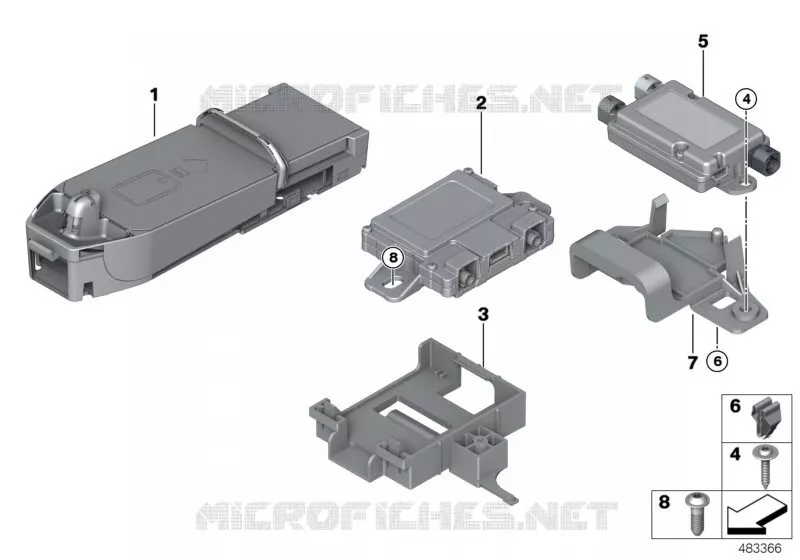 Elément téléphonie chargement sans fil MINI MINI COOPER D 2019 Cooper D N Cooper D