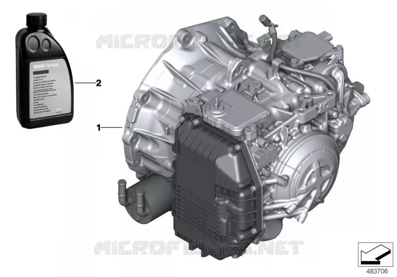 GA8G45AW boîte autom.véh.transm.int. MINI MINI COOPER SD 2018 Cooper SD ALL4 N Cooper SD ALL4