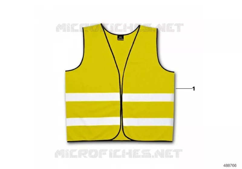Gilet de securite MINI MINI COOPER 2006 Cooper N Cooper