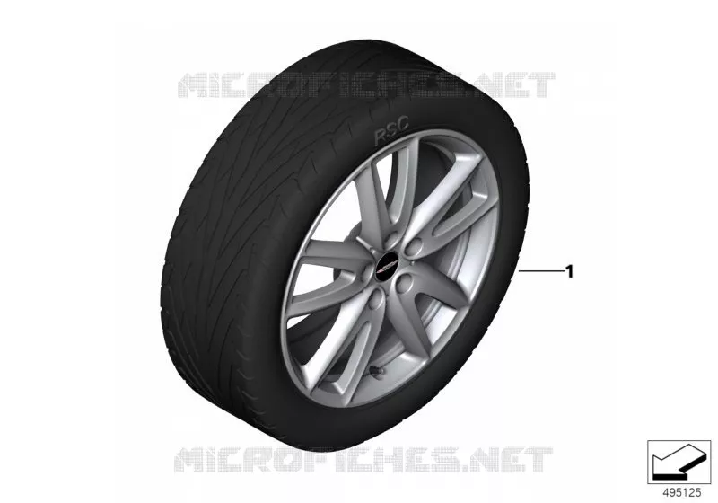 JCW LM Rad Grip Spoke 520 - 18