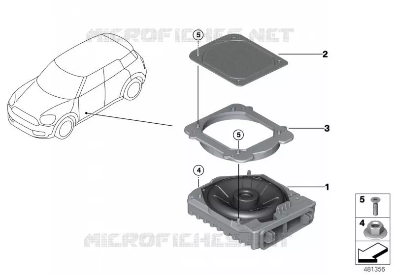 Pièces de boomer central MINI MINI COOPER D 2017 Cooper D N Cooper D
