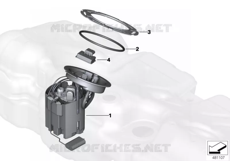 Pompe à carburant / Capteur de niveau MINI MINI COOPER S 2015 Cooper S N Cooper S